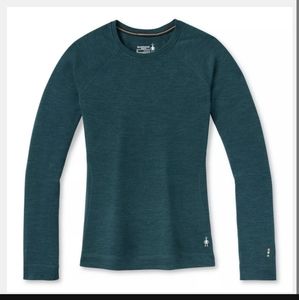 Smartwool - 250 Merino Wool Base Layer Top - M - Twilight Blue Heather